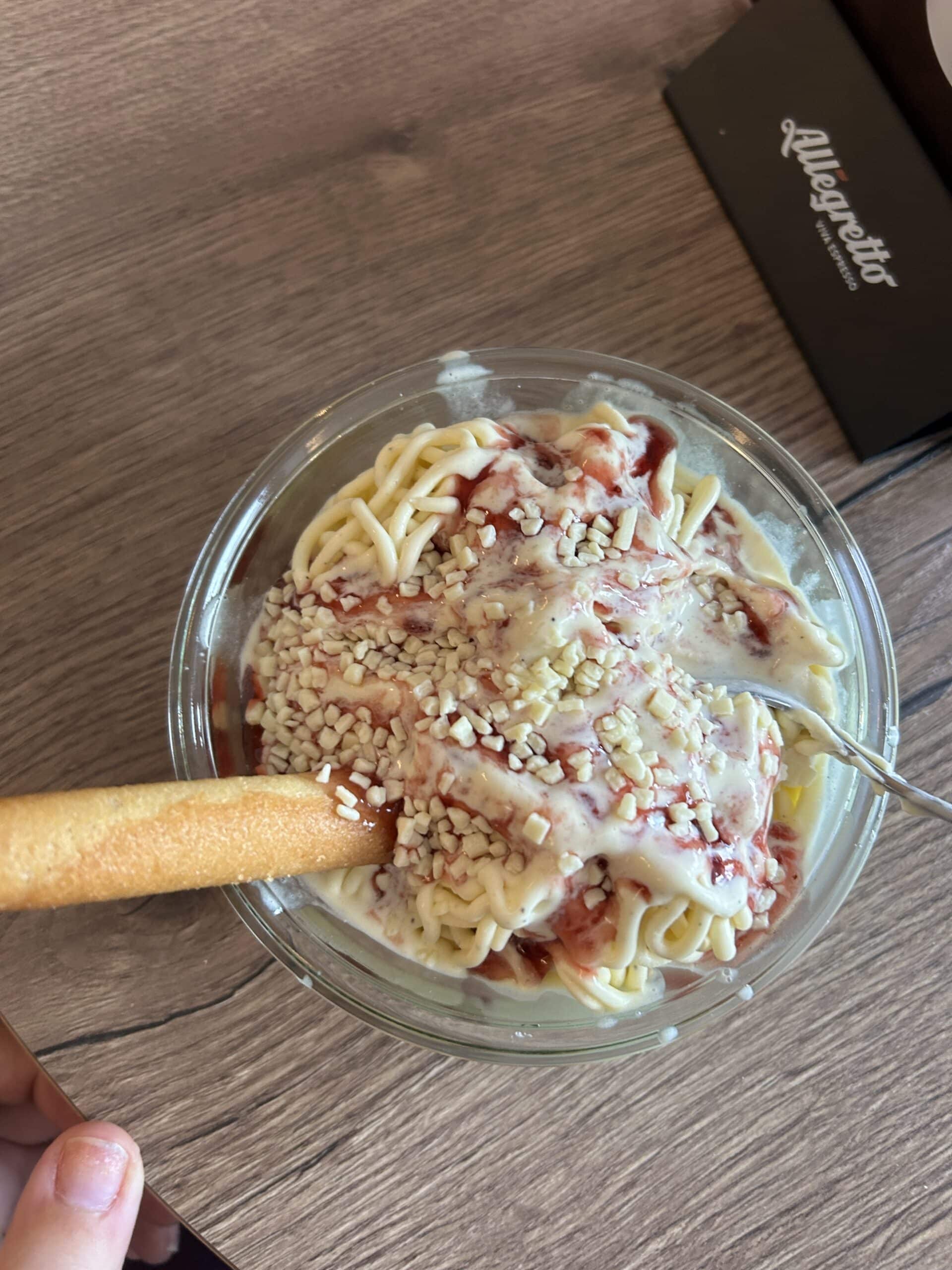 Spaghetti Eis Konditorei Siebert