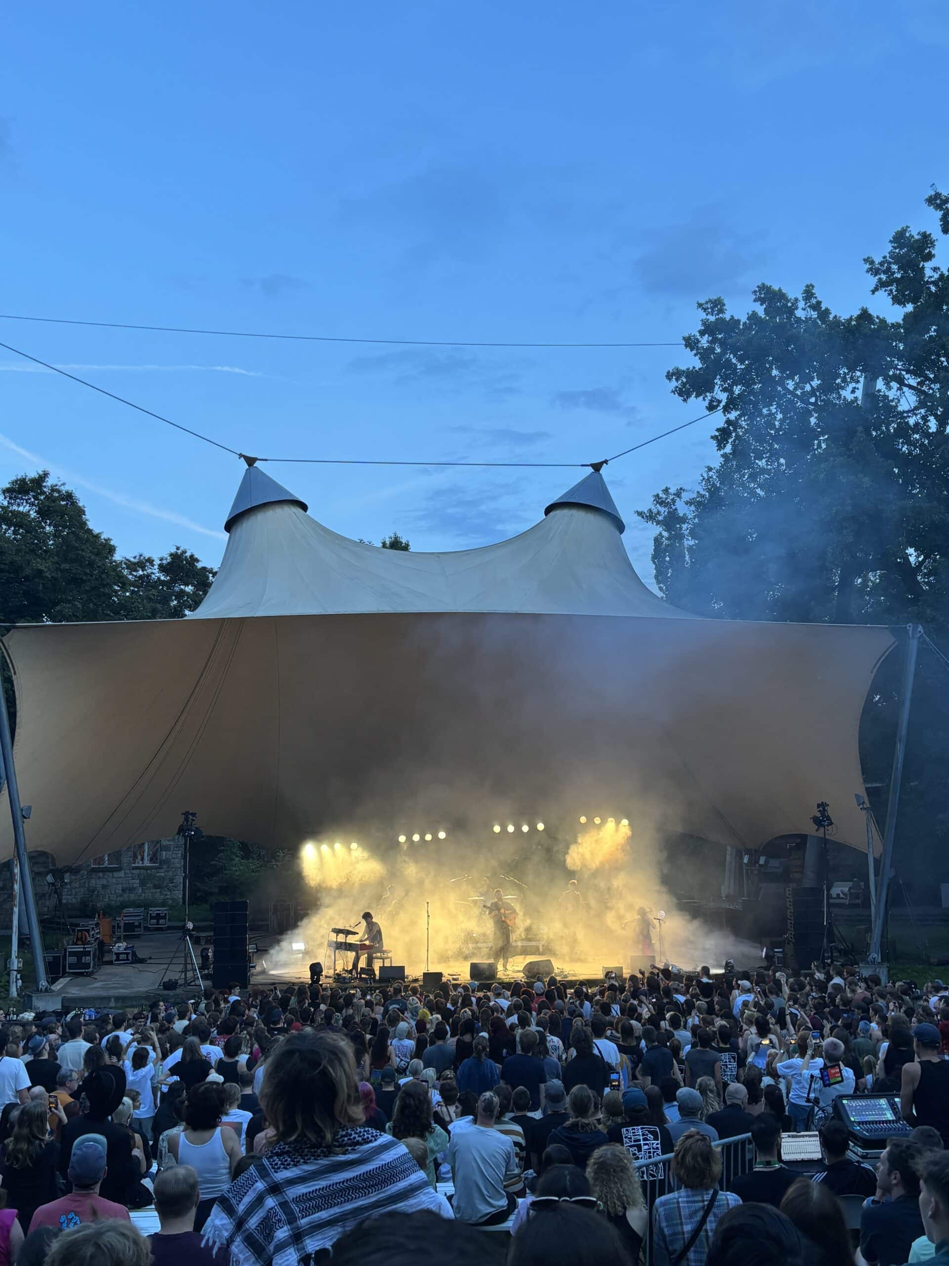 und am Abend dann das Buntspecht Konzert.