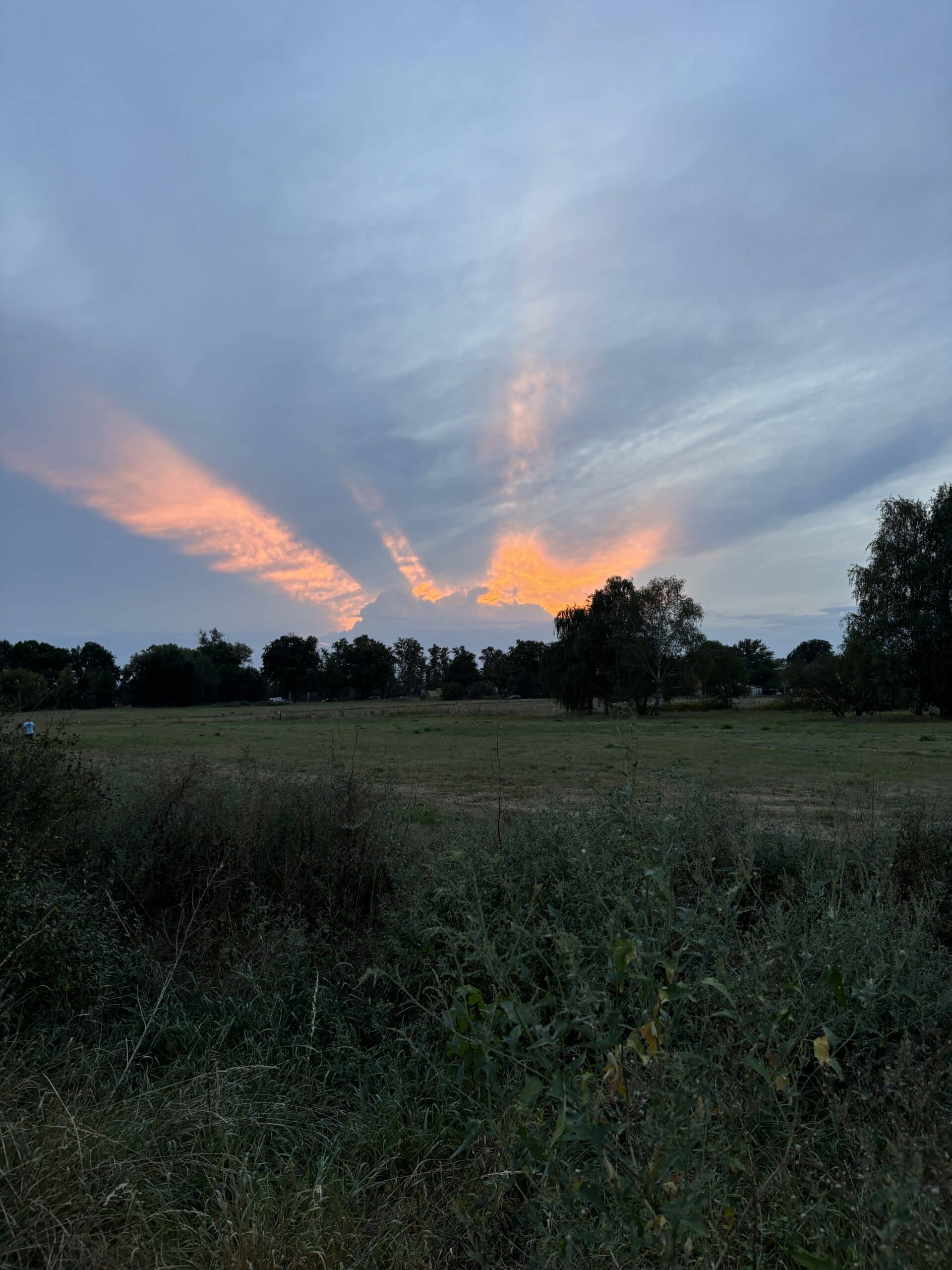 und am Abend dann nochmal ein langer Spaziergang mit tollem Sonnenuntergang.