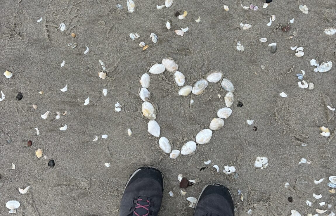 Abschied nehmen nach dem Tod am Meer