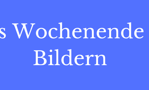 Das Wochenende in Bildern 4/5. Januar 2024 - ihre, seine und EURE Sicht