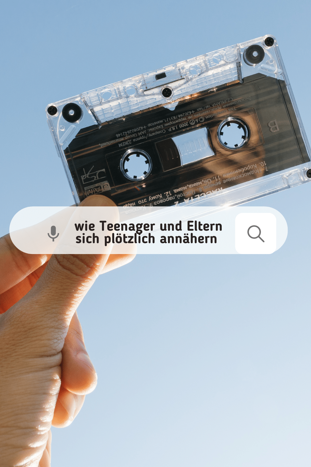 wie Teenager und Eltern sich plötzlich annähern